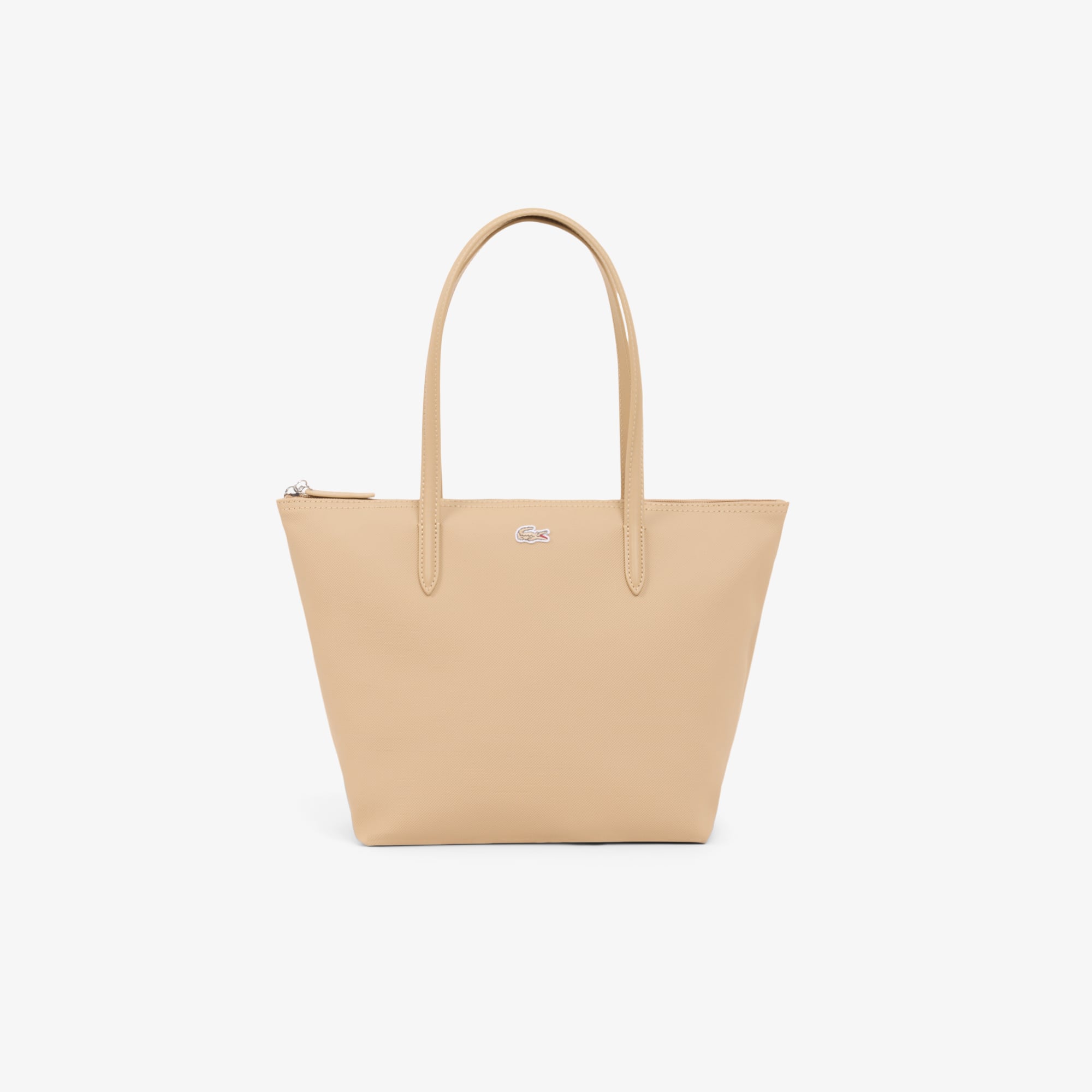 Lacoste Small L.12.12 Concept Tote - One Size In Beige
