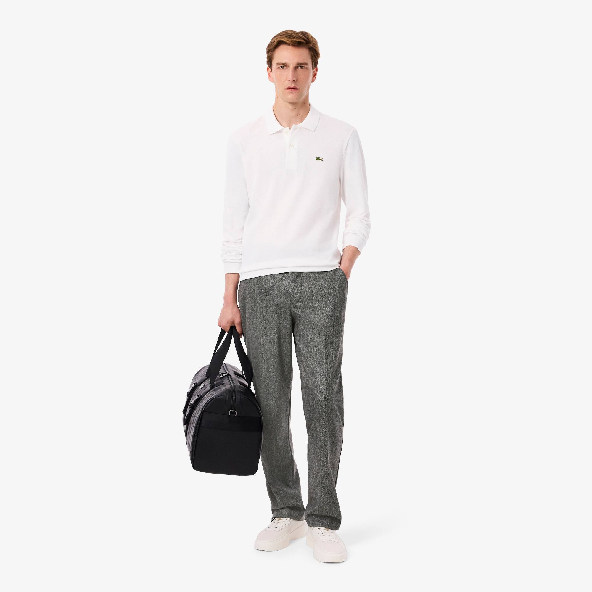 Men's Straight Fit Chevron Wool Pants - Pants & Sweatpants - New